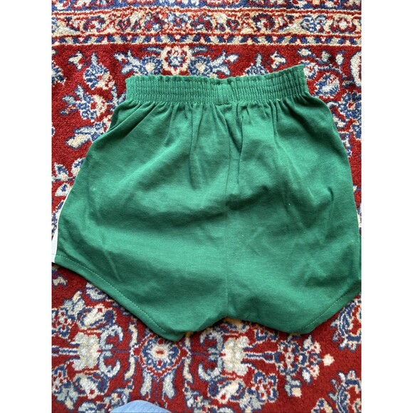 Vintage 70/80s Michigan State Gym Short Unisex Green Size S (28-30) - Picture 7 of 9